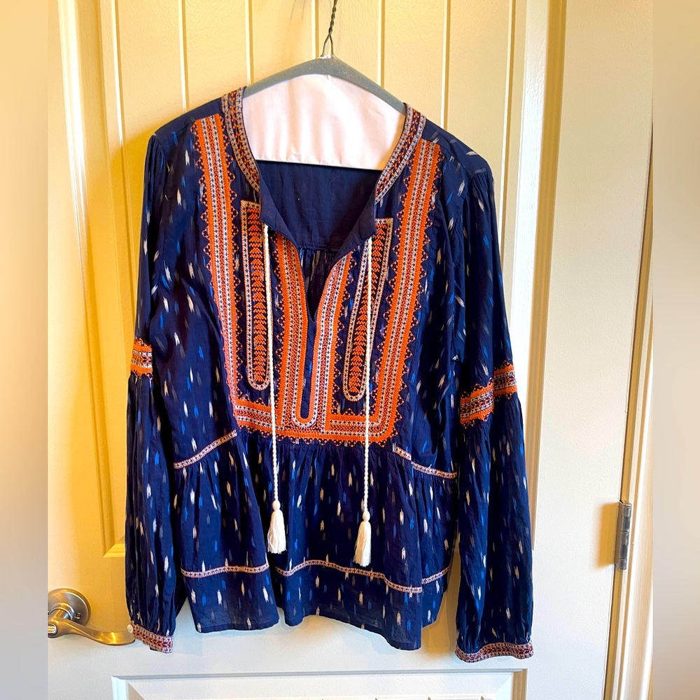 THML embroidered LS top